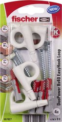Fischer DuoPower 8x40 EasyHook Loop K (4) Zestaw kołków   557927 1 zest.