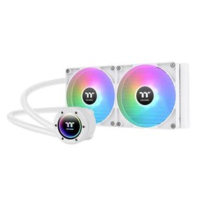 Chłodnica cieczowa procesora TH280 V2 ARGB Sync w wersji Snow Edition, wszystko w jednym Chłodzenie wodne PC Thermaltake TH280 V2 ARGB Sync