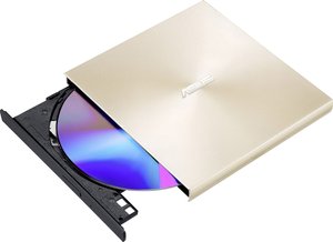 Asus SDRW-08U9M-U Zewnętrzna nagrywarka DVD Produkt nowy USB-C® złoty