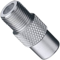 Adapter F-coax [złącze żeńskie F - złącze męskie antenowe 75 Ω] srebrny Renkforce