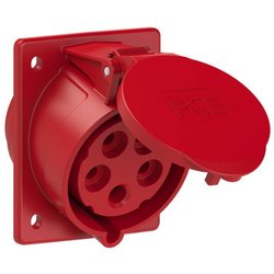 Gniazdo PCE 425-6tt ukośne, 400 V, 32 A, IP44