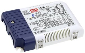 MEAN WELL Zasilacz LED AC/DC CC 60,3 W Dali-2 z funkcją ściemniania Mean Well LCM-60DA2 Sterownik LED   60.3 W 1.4 A 2 - 90 V  1 szt.