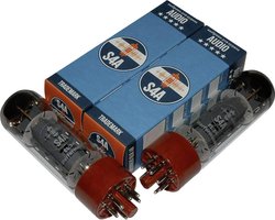 Zestaw lamp elektronowych EL34 S4A Performance - dopasowana para wybrana dla Audio i Studio  EL34 S4A Performance-2 Lampa elektronowa, pasująca para 2 szt.