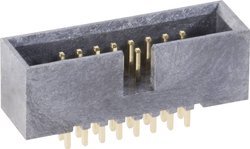 Listwa pinowa, prosta Właściwości klem zaciskowych: bez dźwigni usuwania Siatka: 1.27 mm Ilośc pinów: 10 BKL Electronic 10120350 1 szt.