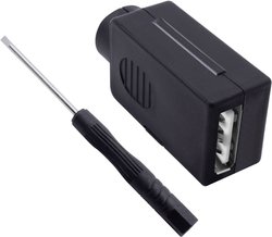 Zestaw gniazd modułowych typu a USB 2.0 Quadrios 2001C199, 1 szt.