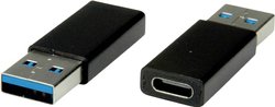 Przejściówka, adapter Value 12.99.2998, [1x złącze męskie USB-A 3.2 (USB 3.0) - 1x złącze żeńskie USB-C]