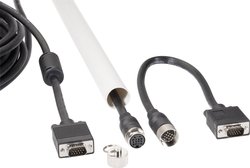 Kabel VGA Renkforce RF-4537804, do montażu na rurze, z rdzeniem ferrytowym, 10.00 m