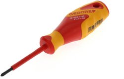 Wkrętak krzyżowy PH 0 Gedore VDE 2160 PH 0 1612107 DIN ISO 8764