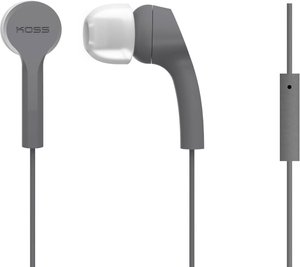 Słuchawki In Ear KOSS KEB9iGry 145189600  szary