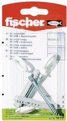 Kołki rozporowe z hakiem zamkniętym i kołnierzem Fischer 94297 UX, 8 x 50 mm, 2 szt.