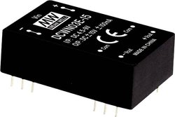 Przetwornica napięcia DC/DC MeanWell serii DCWN03 DIP/DIL24 Case Dual Output stosunek napięcia wejściowego: 2:1 moc: 3 W. Moduł przetwornicy DC/DC Mean Well DCWN03B-05 DCWN03B-05, 3 W, 300 mA, 1 szt.