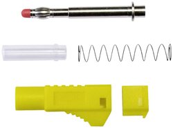 Wysuwana wtyczka bananowa z możliwością sztaplowania, 10-12AWG Złącze męskie bananowe Mueller Electric BU-3261410-4