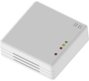 Czujnik VOC/wilgotności/temperatury zapewniający przyjemny klimat w pomieszczeniu B + B Thermo-Technik   (D x S x W) 71 x 71 x 27 mm