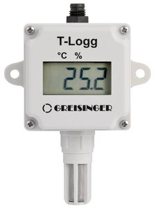 Rejestrator wilgotności / temperatury Greisinger T-Logg160-SET z USB 100 i oprogramowaniem Rejestrator danych pomiarowych Greisinger T-Logg 160 SET 602325 -25 do 60 °C
