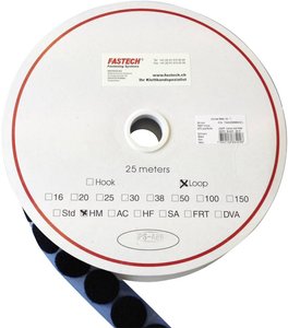 Rzep okrągły do przyklejania na gorąco element z pętelkami (Ø) 20 mm czarny FASTECH® T02020999903C1 1 szt.