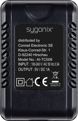 Kamera monitorująca Sygonix Full-HD z ładowarką USB i czujnikiem ruchu Sygonix SY-4286216, 4,3 mm