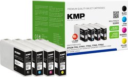 KMP Tusz Zamiennik Epson 79XL, T7901, T7902, T7903, T7904 Czarny, Cyjan, Magenta, Żółty atrament KMP E220VX 1628,4005, 1 szt.