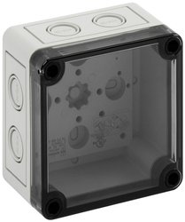 Obudowa instalacyjna Spelsberg TK PS 99-6-tm 10600301, poliwęglan, polistyrol (EPS), 94 x 94 x 57 , szaro-biały (ral 7035), 1 szt.