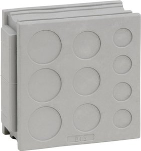 Przelotka DT Icotek, DT 2, 41510, (D x S) 42 mm x 41.5 mm, szary, 1 szt.