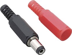 Złącze męskie niskonapięciowe BKL Electronic 075239 złącze męskie proste 5.50 mm 2.50 mm 1 zest.