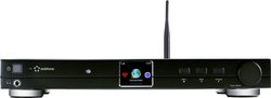 Radio internetowe Renkforce RF-DAB-IR1700, DAB+, UKW, Internet, obsługa DLNA, czarny