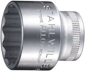 Nasadka 9 mm Stahlwille 45 9 02010009 Podwójny sześciokąt 1 szt.