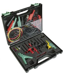 Zestaw zabezpieczonych złączy krokodylowych SKS Hirschmann PMS SKS Elektronik CAT III 1000 V