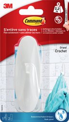 Command ™ kiepska duża konstrukcja haczyka Hak samoprzylepny 3M  17083BFGN 1 szt.