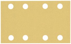 Papier ścierny EXPERT C470 z 8 otworami do szlifierki oscylacyjnej, 80 x 133 mm, G 120, 10 sztuk. Papier ścierny do szlifierki Bosch Accessories EXPERT C470 2608900881 133 mm 10 szt.
