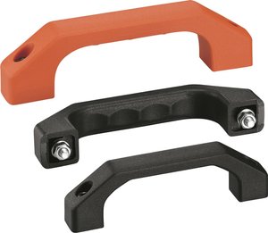 Uchwyty do noszenia Rohde RG-1P.100.84 do śrub cylindrycznych czarny (D x S x W) 122 x 17 x 33 mm 1 szt.