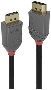 Lindy 36487 Kabel DisplayPort 15m Czarny Kabel LINDY 36487, 15.00 m
