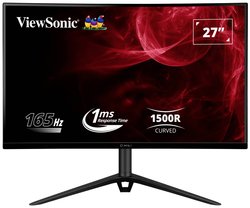 Viewsonic VX2718-PC-MHDJ Monitor  EEK F (A - G) 68.6 cm (27 cal) 1920 x 1080 px 16:9 1 ms HDMI, DisplayPort, audio, stereo (jack 3,5 mm)