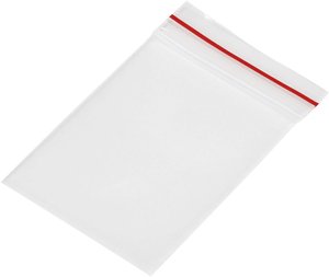 Woreczek strunowy bez paska opisowego TRU COMPONENTS 1572314 (S x W) 35 mm x 55 mm przezroczysty polietylen