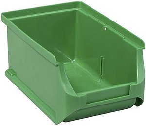 Skrzynka magazynowa Allit  456207  (S x W x G) 100 x 75 x 160 mm zielony 1 szt.