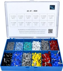 Zestaw końcówek rurkowych Vogt Verbindungstechnik 4020, 0.14 mm² - 16 mm², 2110 szt.