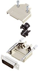 Zestaw listew męskich D-Sub Amphenol L17DTPK-M-37+L717SDC37P, rzędy: 2, styki: 37, 180 °, 1 szt.