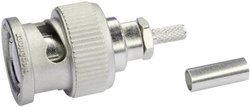 Złącze BNC Telegärtner J01000A1294 J01000A1294 złącze męskie proste 50 Ω 1 szt.