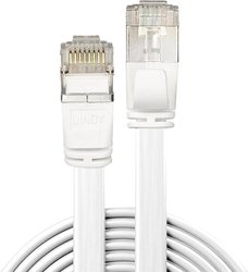 Kabel LAN LINDY 47542, 1 szt., RJ45, CAT 6a, U/FTP, 2.00 m, biały