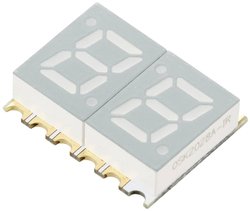 Dwucyfrowy wyświetlacz  TRU COMPONENTS TC-11612580 6 mcd    1 szt.