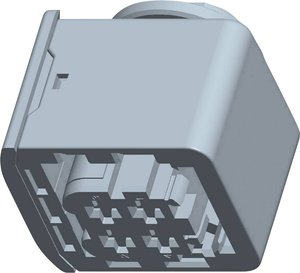 Obudowa złącza pin żeńskiego na kabel TE Connectivity HDSCS, MCP 3-1418390-1, automotive, piny: 4, 1 szt.