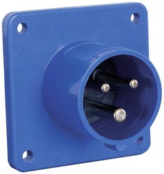 as - Wtyk przyłączeniowy Schwabe CEE 3-pin, z uszczelką 230V/16ARozmiar otworu 60x60mmKołnierz 75x75mm Rozszerzenie złącza CEE AS Schwabe 61014 16 A 230 V