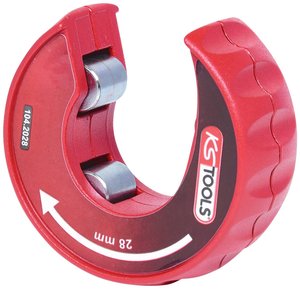 Obcinak do rur miedzianych z grzechotką, 28mm Obcinak do rur KS Tools 1042028 1 szt.