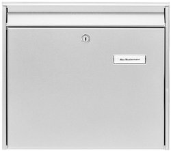 Skrzynka pocztowa Burg Wächter 61130 MAIL 5877 SI stal srebrny z zamkiem kluczykowym