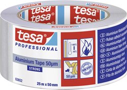Taśma aluminiowa tesa 63652-00001-00 STRONG (D x S) 25 m x 50 mm 25 m 1 szt.