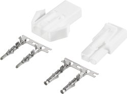 Złącze męskie akumulatora, Złącze żeńskie akumulatora Mini-Tamiya Modelcraft 227313 1 par(a)