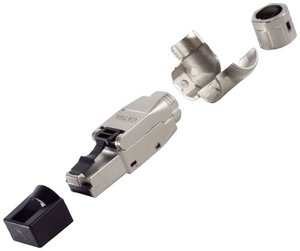 Złącze męskie RJ45 BKL Electronic 10121202, RJ45 Cat6, CAT 6a, piny:8P8C, 1 szt.