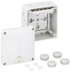 Puszka instalacyjna Spelsberg Abox-i 060-6², IP65, (D x S x W) 110 x 110 x 67 mm, szary, 1 szt.