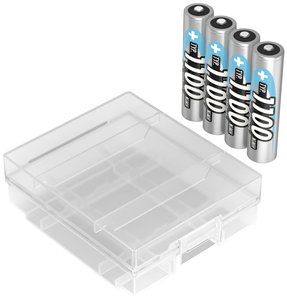 Akumulator AAA/R03 Ansmann HR03 +Box, NiMH, 1050 mAh, 1.2 V, 4 szt.