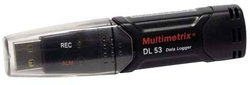 Rejestrator wilgotności, Rejestrator temperatury Multimetrix DL 53 P06230801 -40 do 70 °C