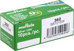 Ogniwo guzikowe Murata SR721SW-PBWW tlenkowo-srebrowe 25 mAh 1.55 V 10 szt.